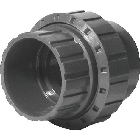 Union PVC Druck mit Klebeflansch – weiblich ø25