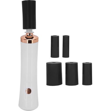 Mélangeur électrique multifonctionnel pour vernis à ongles et colle à faux cils, machine à mélanger portable (Blanc) (1/5)