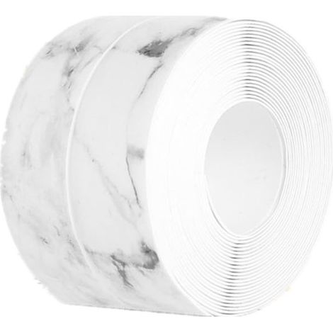 Selbstklebende PVC Sockelleisten, 38 mm, flexibel, für Küche und Bad (1/5)