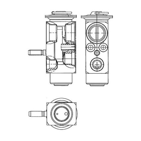 Détendeur, climatisation MAHLE AVE 114 000P SMART 4518350072 A 451 835 00 72