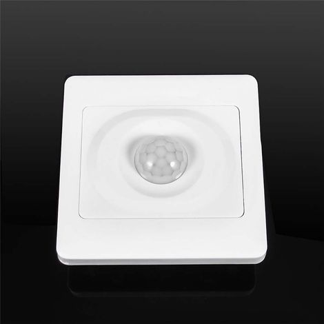 Détecteur de mouvement infrarouge PIR 220V, interrupteur automatique mural avec veilleuse LED (1/5)