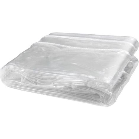 Bâche en PVC transparent, imperméable, couverture de pluie transparente (1/2)