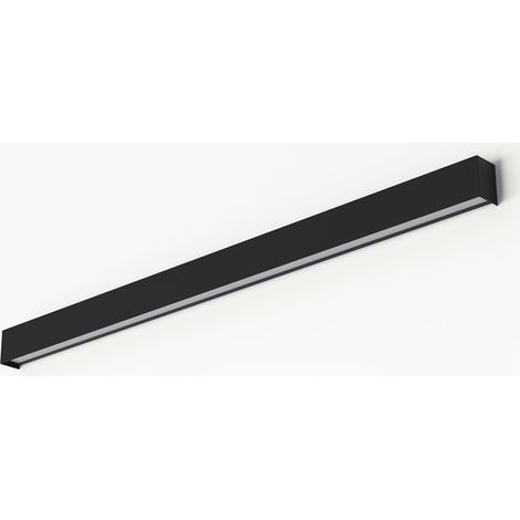 Applique LED Nowodvorski Straight 7595 nera acciaio 122cm (1/2)