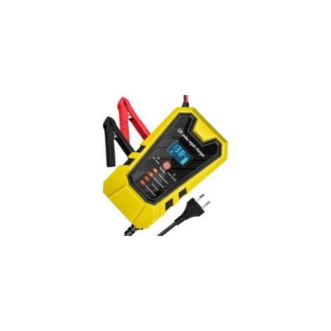 Compatible avec Coavas – Chargeur de batterie intelligent 12 V 6 A – Écran tactile LCD – Protections multiples – Technologie de réparation par impulsions (1/2)