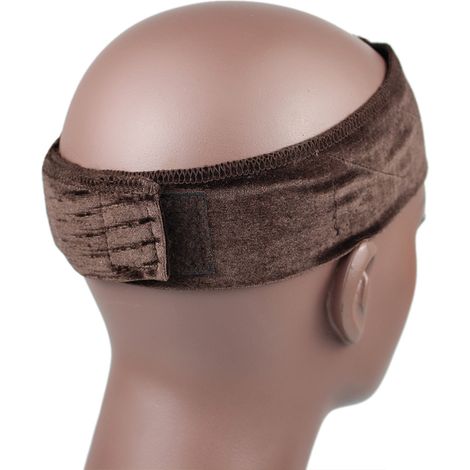 Bandeau Velours Confort pour Perruques Dentelles, Serre-Tête Flexible Anti-Glisse Maintien Sûr pour Perruques Lace et Frontal, Bande Élastique Douce pour Cheveux, Accessoire Coiffure (1/5)