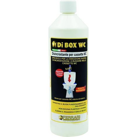 Disincrostante per cassette wc diboxwc 1 litro ferrari welcome 113000