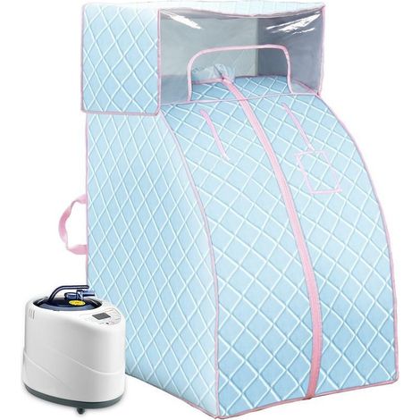 Sauna vapeur, tente spa à domicile pour tout le corps, sauna vapeur à chauffage rapide (1/5)