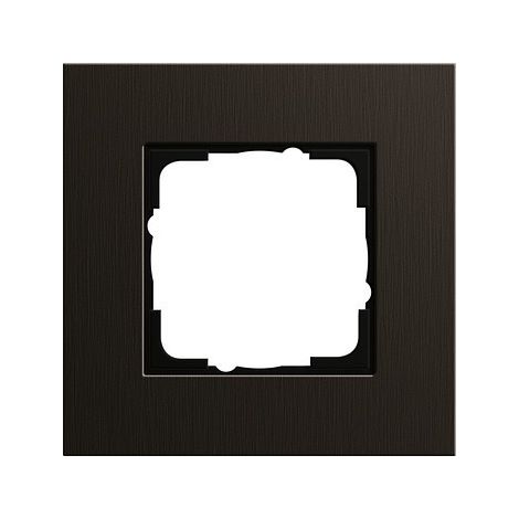 Gira Cornice di copertura 1f Gira Esprit Allum.Marrone(elox.) [0211127], 0211 127