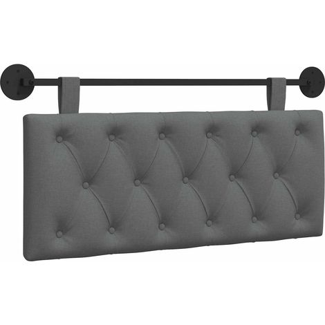 Maison Exclusive - Testiera sospesa Grigio Scuro Tessuto (1/5)