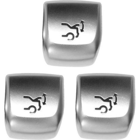 3X Botón de comando de cofre trasero Caché de reparación de botón de cofre para Mercedes Benz CE GLK Classe W205 W253 W222 (Perfil alto) (1/5)