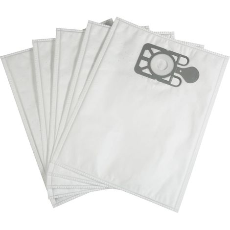 5 - Sacs Aspirateur - Microfibre - Compatible Numatic Henry Hetty Harry Nupro - Pour Aspiration Domestique Et Professionnelle - Gris - 9L (1/3)