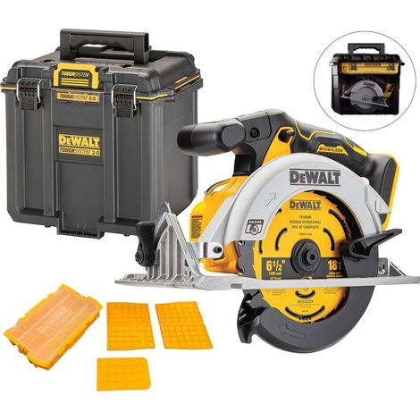 DeWalt 18v DCS565N XR Brushless Compact 165mm Circular Saw + Toughsystem Case (1/5)