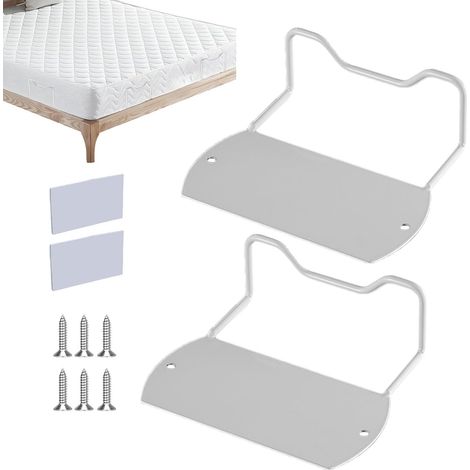 Barre d'appui antidérapante pour matelas avec 2 barres de retenue (1/5)