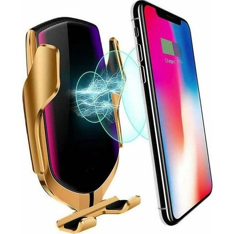 Caricabatterie Per Auto Wireless Supporto Smartphone R1 Con Sensore Di Apertura (1/5)