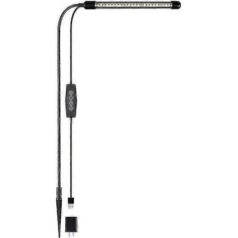 Vollspektrum-Pflanzenlampe (6000 K) für Zimmerpflanzen, Schwanenhals-Gartenbaulampe für Sämlinge (1/5)
