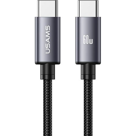 Cable USB-C a USB-C de 1 m USAMS U91 de 60 W (1/5)