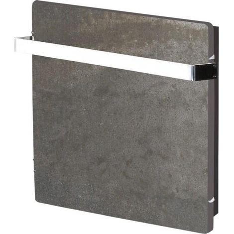 Sèche-serviette à inertie Wifi Terre Lunaire 1000W Carré - Valderoma TL10BSW (1/2)