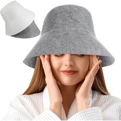 pièces Saunahut au Filz pour Dames et Hommes Léger et Haut