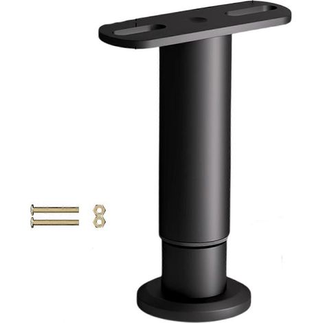 Colonne de support réglable multi-surfaces, base en acier laminé à froid, avec dispositif de sécurité, installation facile, utilisée pour le nivellement des meubles, plusieurs couleurs disponibles. (1/5)