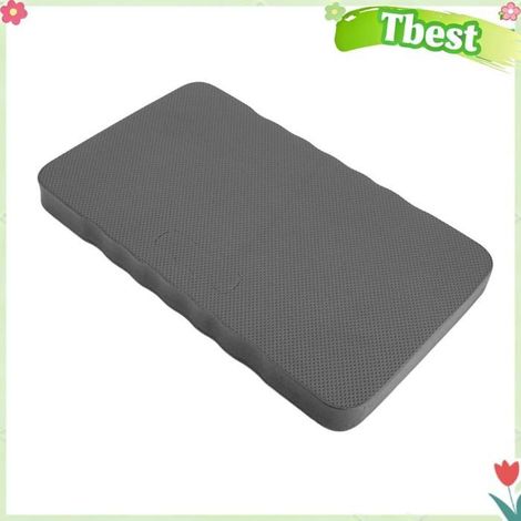 Tbest Coussin à genoux de jardin Coussin d'agenouillement de jardin EVA, coussin d'agenouillement Extra parapharmacie orthese Gris (1/5)
