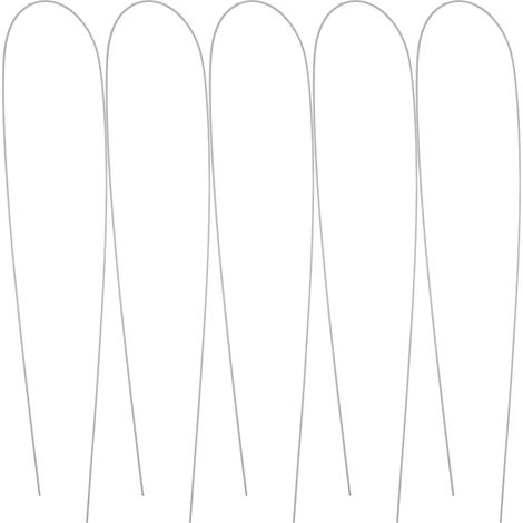 Unomor Gaine flexible en acier inoxydable 5 pièces ressort (1/5)