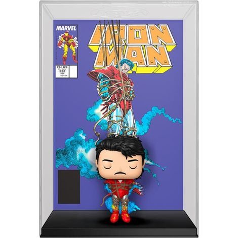 Copertina del fumetto Iron Man opera darte del supereroe Marvel 11x17 pollici