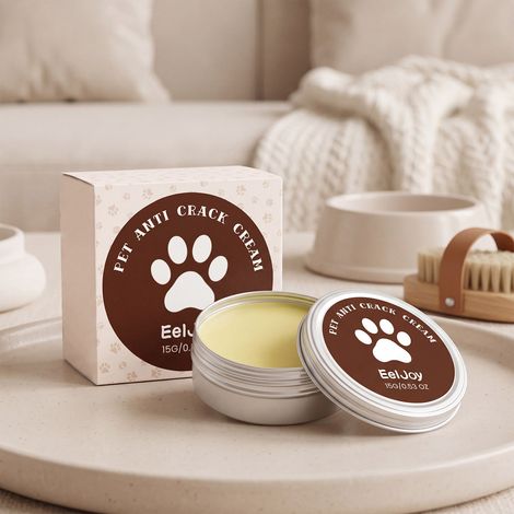 Cire de soin pour les pattes et le nez des animaux, crème hydratante pour coussinets secs et gercés - 15 g (1/5)