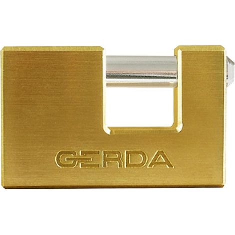 Kłódka trzpieniowa mosiężna gerda 50mm