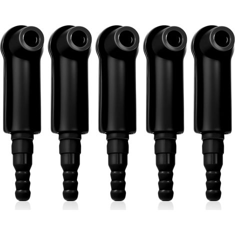Jeu de 5 raccords de purge de freins, adaptateur universel compatible avec les pompes de purge automatiques, les changeurs de liquide de freins et les raccords de purge de liquide de freins pour voitu (1/5)