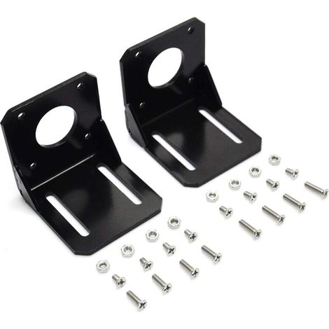 Support de montage du moteur pas à pas, support de fixation de 42 mm avec vis et écrous DIY (jeu de 2) EK1935 (1/3)