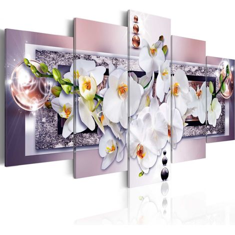 Quadro - L'orchidea misteriosa - 100x50 (1/4)