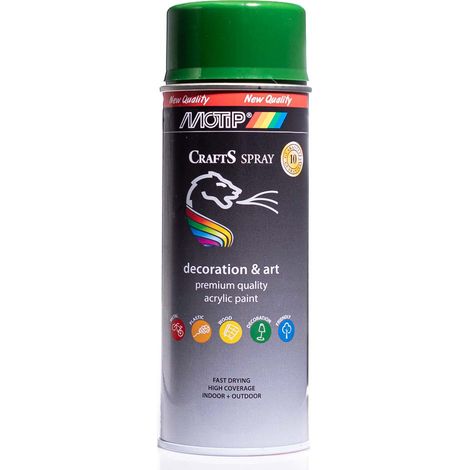 Paleta de pintura acrílica en aerosol RAL 6029 Verde 400ml ARTESANÍA (1/5)