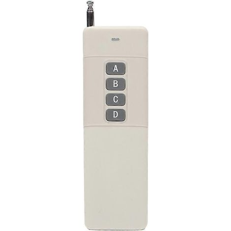 Leistungsstarke 433-MHz-Fernbedienung mit 1/2/4/6/8/12 Kanälen für Motoren – 4 Tasten
