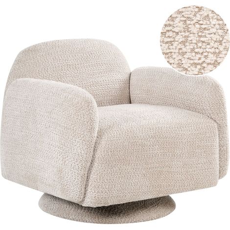 Drehsessel AAPUA Stoff Beige