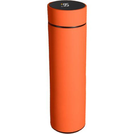 Bouteille À Eau Isolée - Double Paroi Sous Vide - Affichage LED De Température - 500 Ml - Pour Bureau Extérieur Et Sport (1/5)