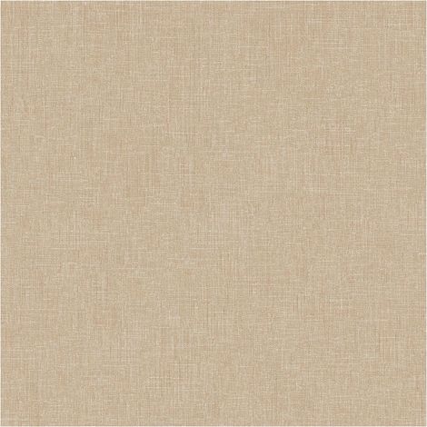 Fabric look wallpaper wall Profhome 369257 non-woven wallpaper slightly textured with a fabric look matt brown 5.33 m2 (57 ft2) (1/5)