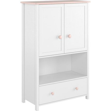 Commode Elblive 109 , Tiroirs et portes, Nombre de tiroirs: 1, 131x85x42cm