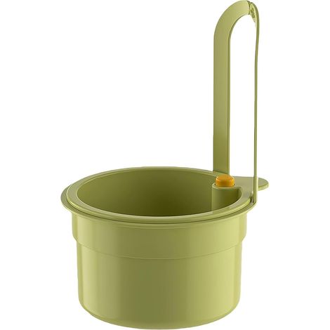 Panier De Lavage Pour Légumes Et Fruits - Passoire À Accrocher Sur Robinet - Maille Fine En Acier Inoxydable - Pour Égouttage Rapide - 1 Pièce (1/5)