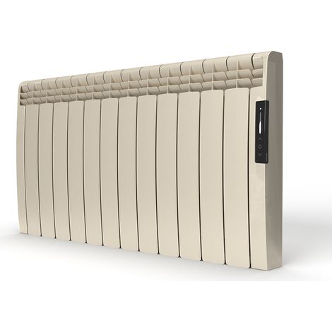 ROINTE - Radiateur connecté EOINIQ 12 éléments 1800W Oyster White - ERFO1800RAD2
