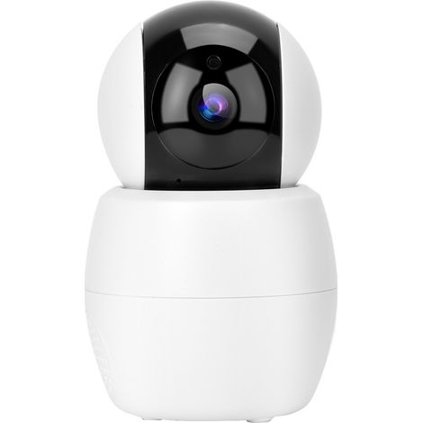 Caméra de sécurité HD 1080p avec double caméra PTZ pour bébé, vision nocturne et audio bidirectionnel (prise UE) (1/5)