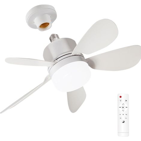 Deckenventilator - Energiesparende LED-Lampe  Leise, Einstellbare Helligkeit, Mit Fernbedienung, Geeignet Für Büro, Restaurant Oder Zuhause (1/4)