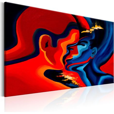 Tableau Imprimé "Cosmic Kiss" 60 x 90 cm (1/2)