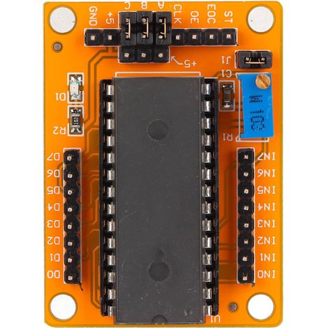 Module de conversion analogique-numérique ABS 8, convertisseur AD parallèle avec potentiomètre de précision (1/5)