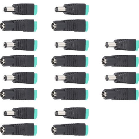 Adaptateur Alimentation DC 5.5x2.1mm pour Ruban LED, Caméra de Surveillance, Chargeur Secteur