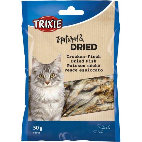 Poisson séché pour chats 50 g (1/3)