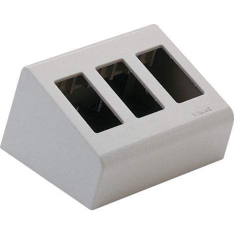 VIMAR - 09933 Scatola inclinata tavolo 3M P50mm avorio