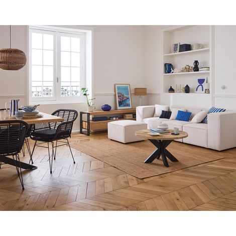 Arty - 3-sitzer modulares sofa - cord - beige