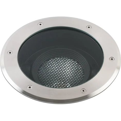[GEBRAUCHT] B-Ware Faro Barcelona Led Einbauleuchte Deckeneinbaustrahler Edelstahl Alu 26cm 10°
