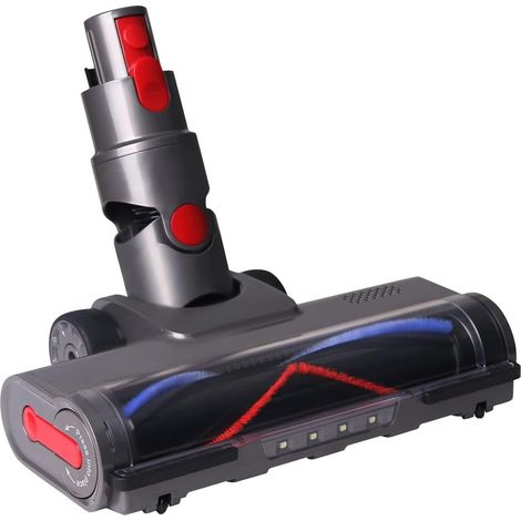 Brosse Compatible avec Dyson Aspirateurs V7 V8 V10 V11 V15, Brosse Motorisée de Nettoyage avec 4 Lampes pour Sols Durs et Tapis (1/5)