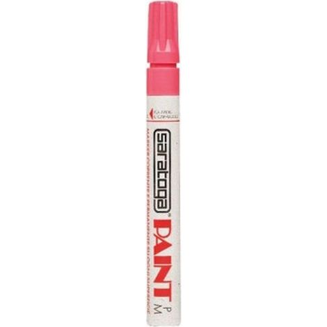 Pennarello Paint Marker Permanente Saratoga - Punta Fine Rosa